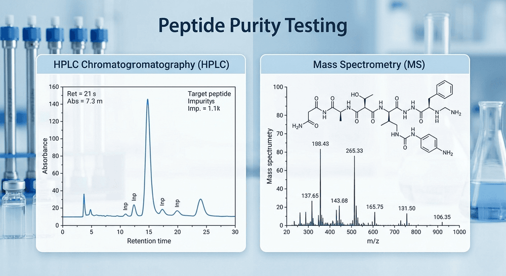 Peptide Purity Testing Methods: HPLC, Mass Spec & Quality Analysis